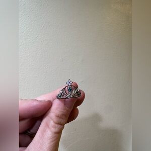 Elegant Silver Tiara Tiana Ring